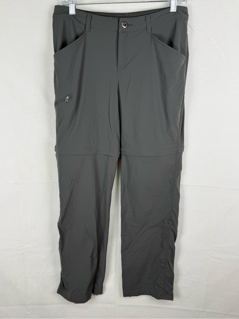 Patagonia Women's Dark Gray Zip-Off Hiking Pants